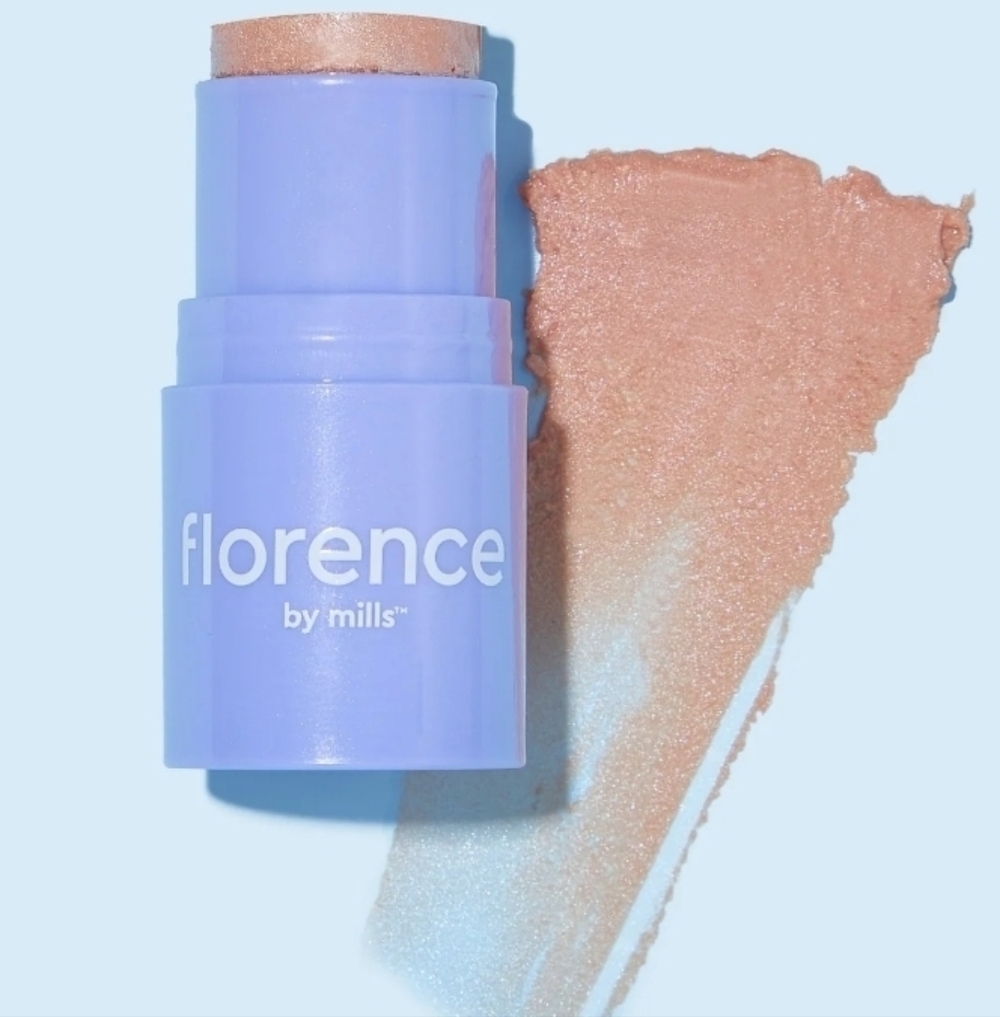 florence by mills Self-Reflecting Highlighter Stick. In Self Love